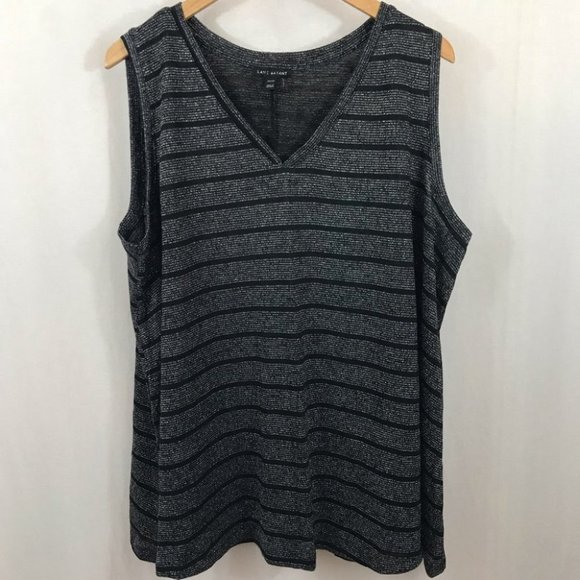 Lane Bryant Metallic Knit  Swing Tank - Picture 3 of 11